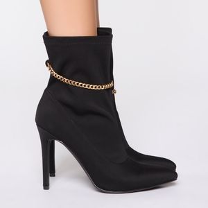 Black Ankle Booties